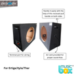 Music Box 12 inch woofer box with 18