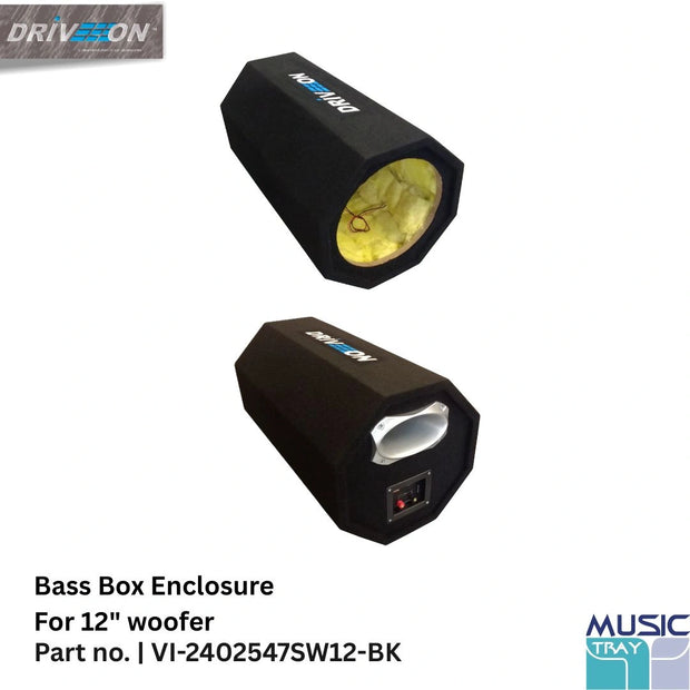 Bass box for 12" inch woofer in Enclosure 26" Long