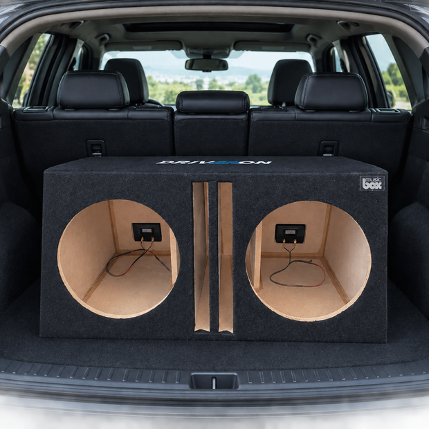 Music box for 12" Sub-woofer with 16" length