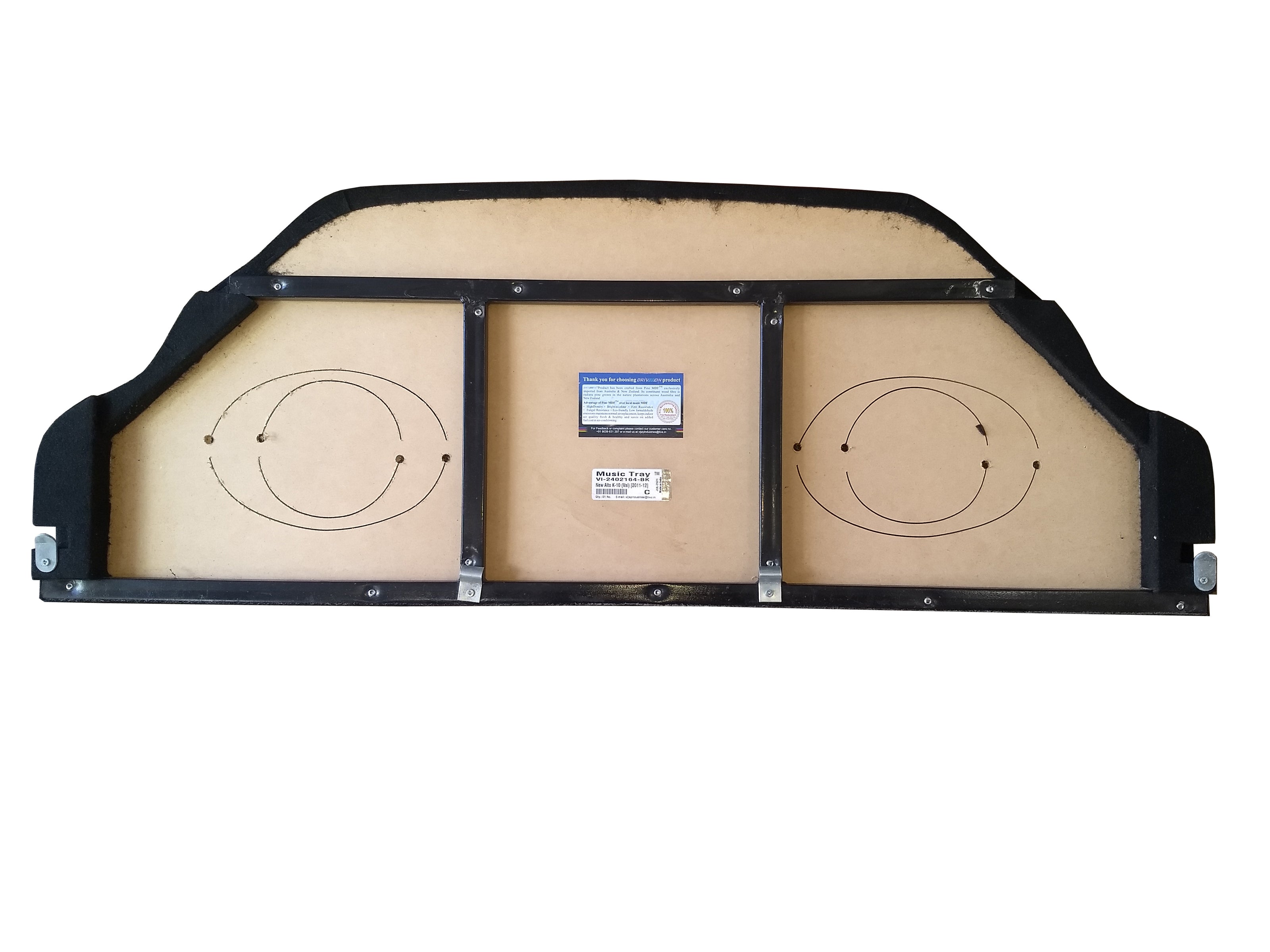 Music tray for Alto K-10 VXI