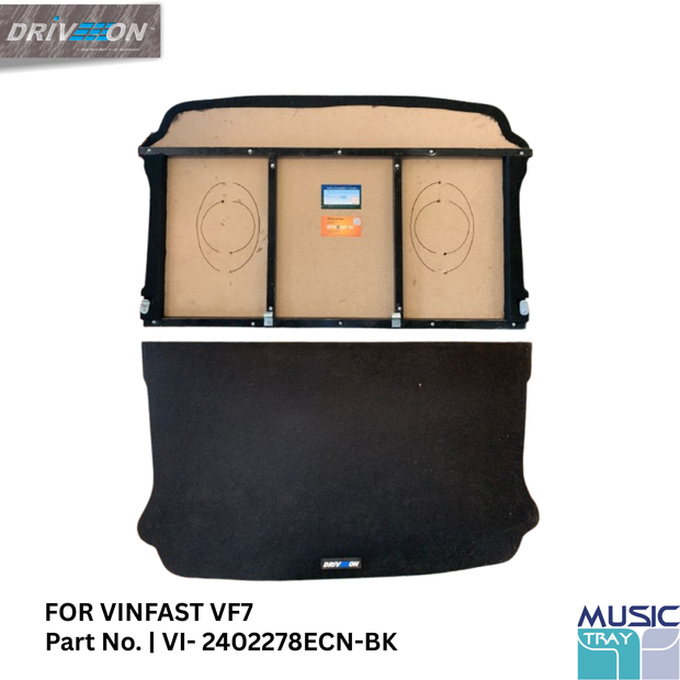 Music tray for VinFast VF7