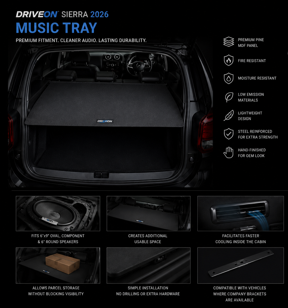 Music tray for Sierra 2026