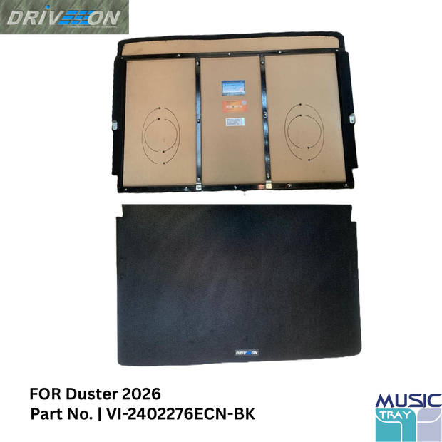 Music tray for Duster 2026